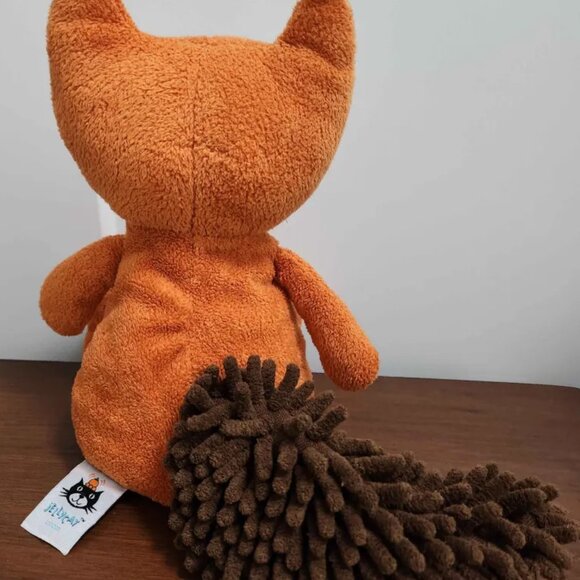 Jellycat Noodle Fox Stuffed Animal 12" 🧡🌿 (Retired) - Picture 4 of 5